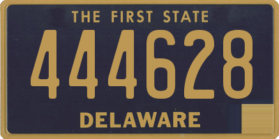 DE license plate 444628