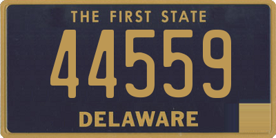 DE license plate 44559