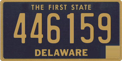 DE license plate 446159