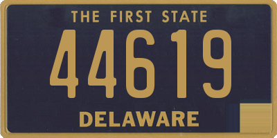 DE license plate 44619