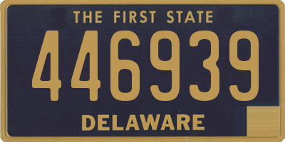 DE license plate 446939