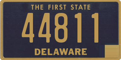 DE license plate 44811