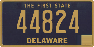 DE license plate 44824