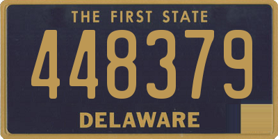 DE license plate 448379