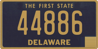 DE license plate 44886