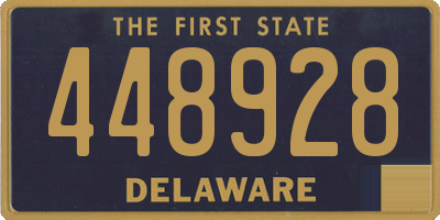 DE license plate 448928