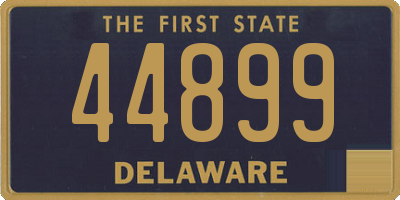 DE license plate 44899
