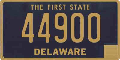 DE license plate 44900