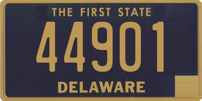 DE license plate 44901