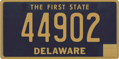 DE license plate 44902