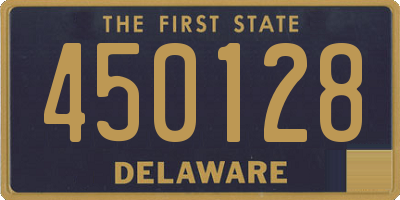 DE license plate 450128