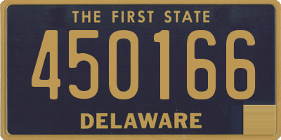 DE license plate 450166