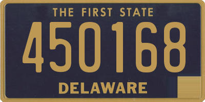 DE license plate 450168