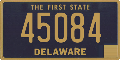 DE license plate 45084