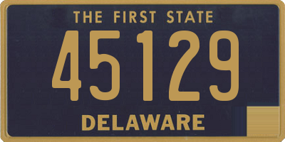 DE license plate 45129