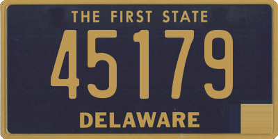 DE license plate 45179
