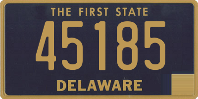 DE license plate 45185