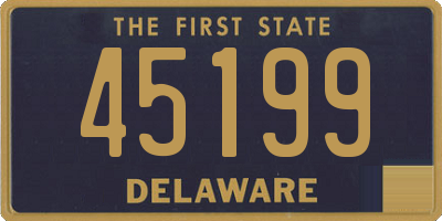 DE license plate 45199