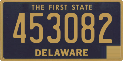 DE license plate 453082