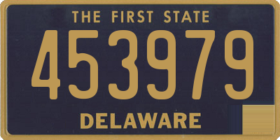 DE license plate 453979