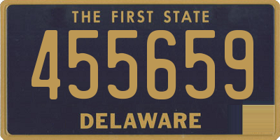 DE license plate 455659