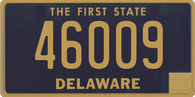 DE license plate 46009