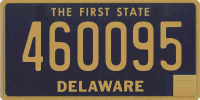 DE license plate 460095
