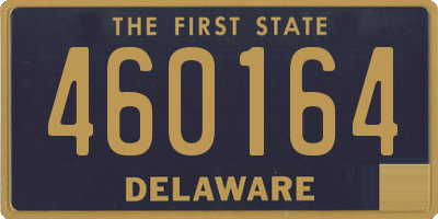 DE license plate 460164