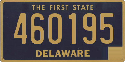 DE license plate 460195