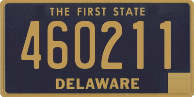DE license plate 460211