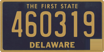 DE license plate 460319