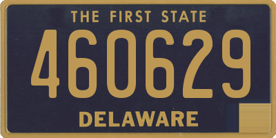 DE license plate 460629
