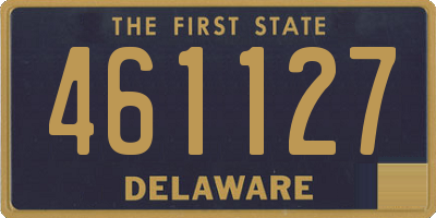 DE license plate 461127