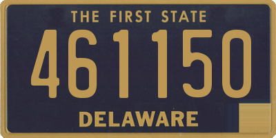 DE license plate 461150