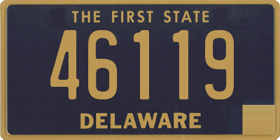 DE license plate 46119