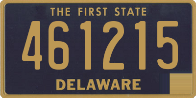 DE license plate 461215