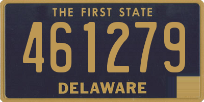 DE license plate 461279