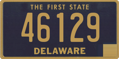 DE license plate 46129