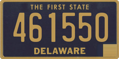 DE license plate 461550