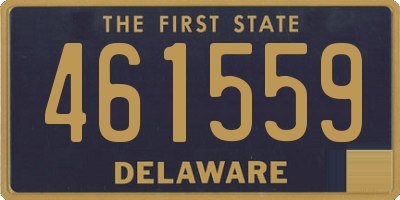 DE license plate 461559