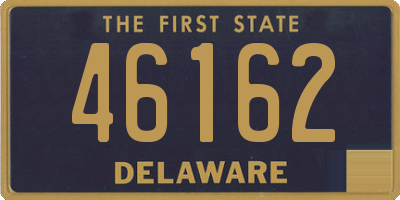 DE license plate 46162