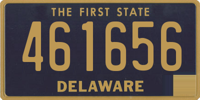DE license plate 461656