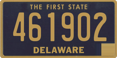 DE license plate 461902
