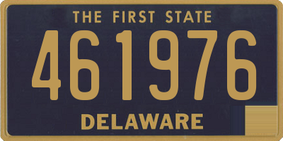DE license plate 461976