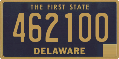 DE license plate 462100