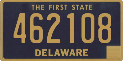 DE license plate 462108