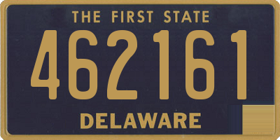 DE license plate 462161