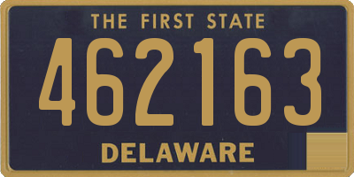 DE license plate 462163