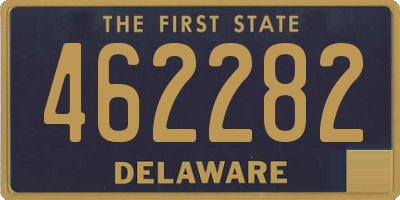 DE license plate 462282