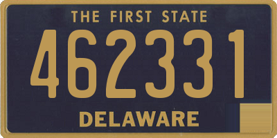 DE license plate 462331